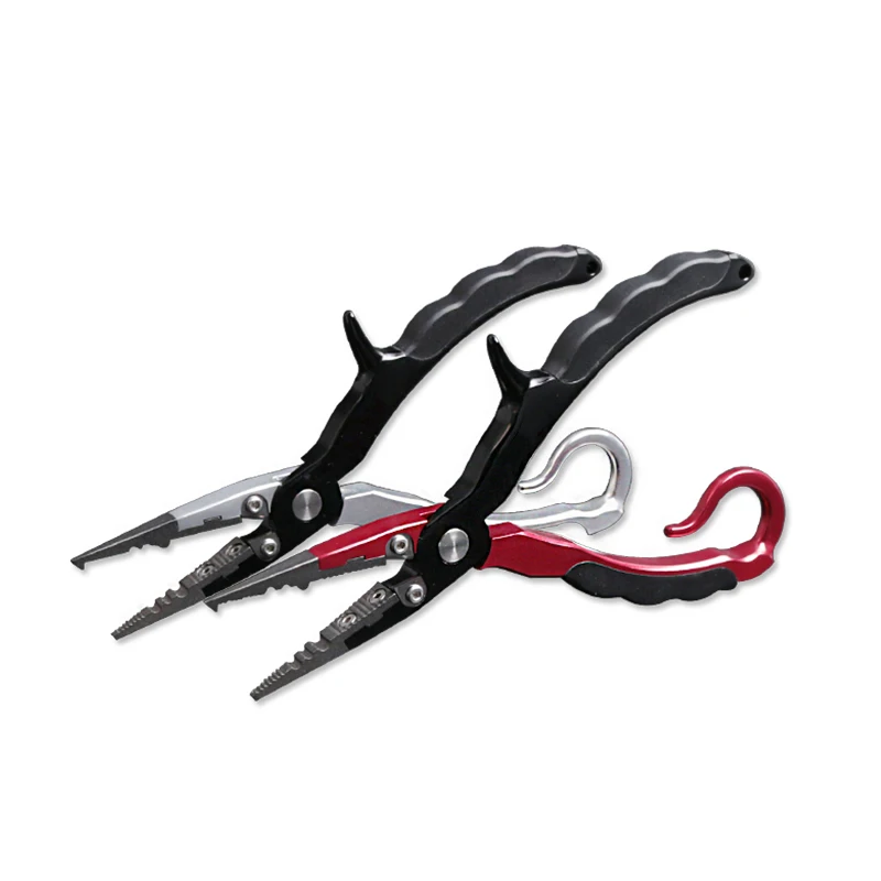 In Stock Multi-purpose Aluminum alloy Olecranon Fishing Fish Control Pliers fishing plier fishing tackle accessories
