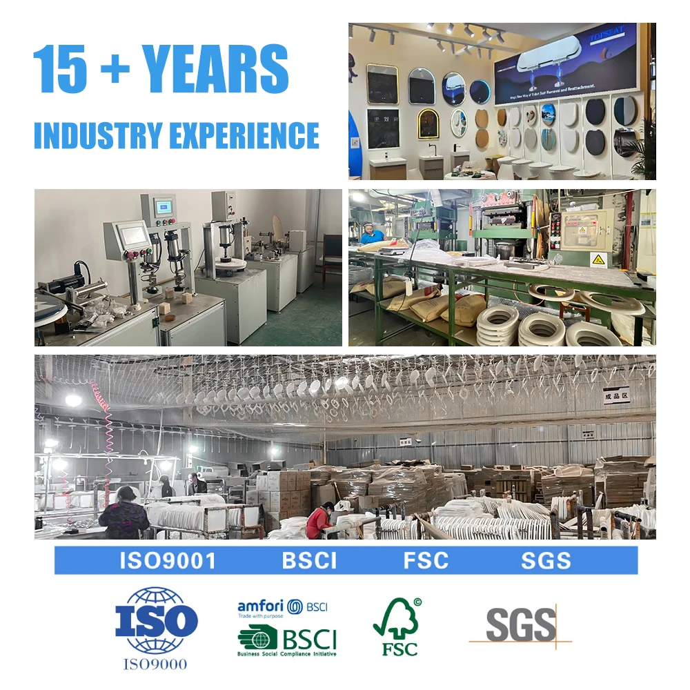 Hot Sale Toilet Seat Modern round Urea with Soft Close Hinge Sanitary WC Cover for Family Bathroom Toilet Seat