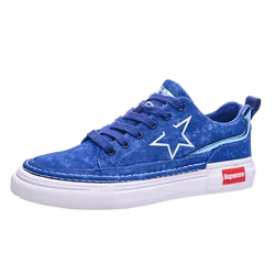 Popular Lover Denim Board shoes Treatment Effect Do The Old And Washed Casual Shoes