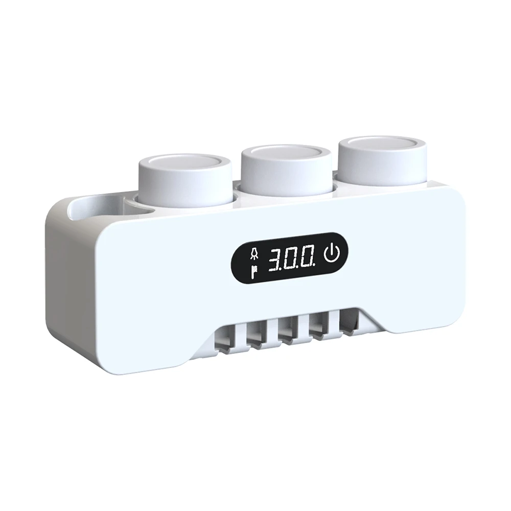 Легко устанавливаемая настенная перезаряжаемая умная УФ-Дезинфекция 99.9% VC дезинфекционная стойка для зубной щетки