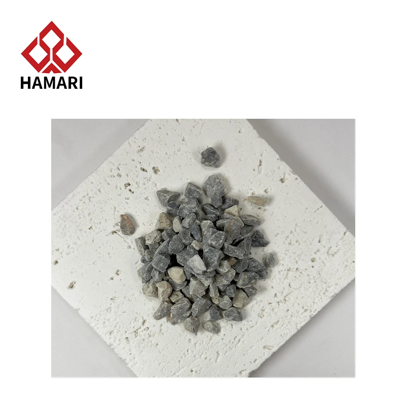 3-6 Light Gray Natural Pebble Water Treatment Cushion Garden Pavement Engineering Public Buildings