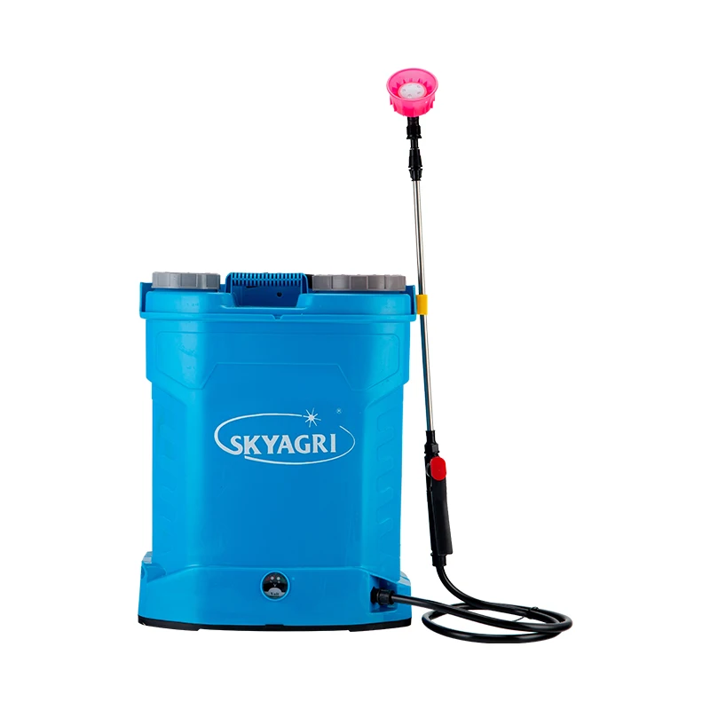 16l fruit tree rechargeable electric battery power backpack sprayer with electric motor