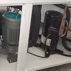 energy-saving 30KW cooling capacity 10 HP air cooled scroll water chiller factory price with excellent after-sales service