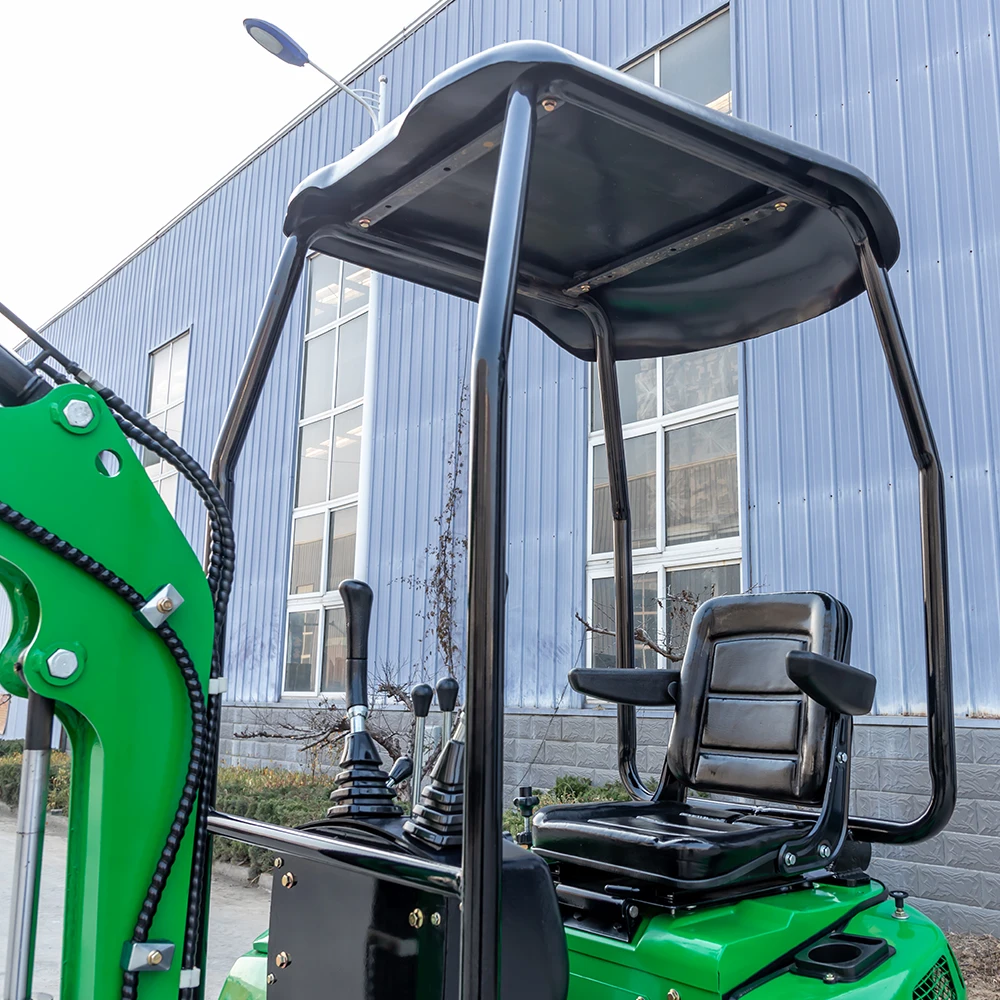 China 1 Ton 1.5 Ton Hydraulic Mini Excavator Machine 1500KG Small Digger EPA/EURO 5 Crawler Excavator Attachments For Sale