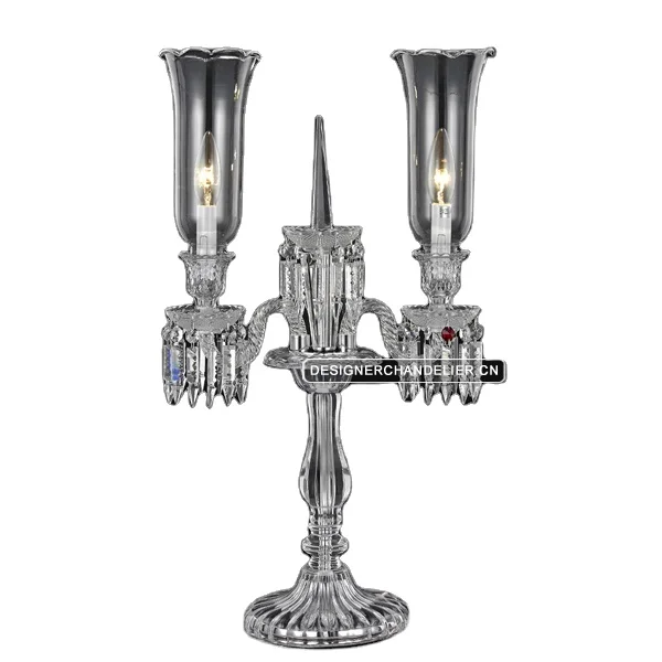 Crystal Table Lamp with 2 Light