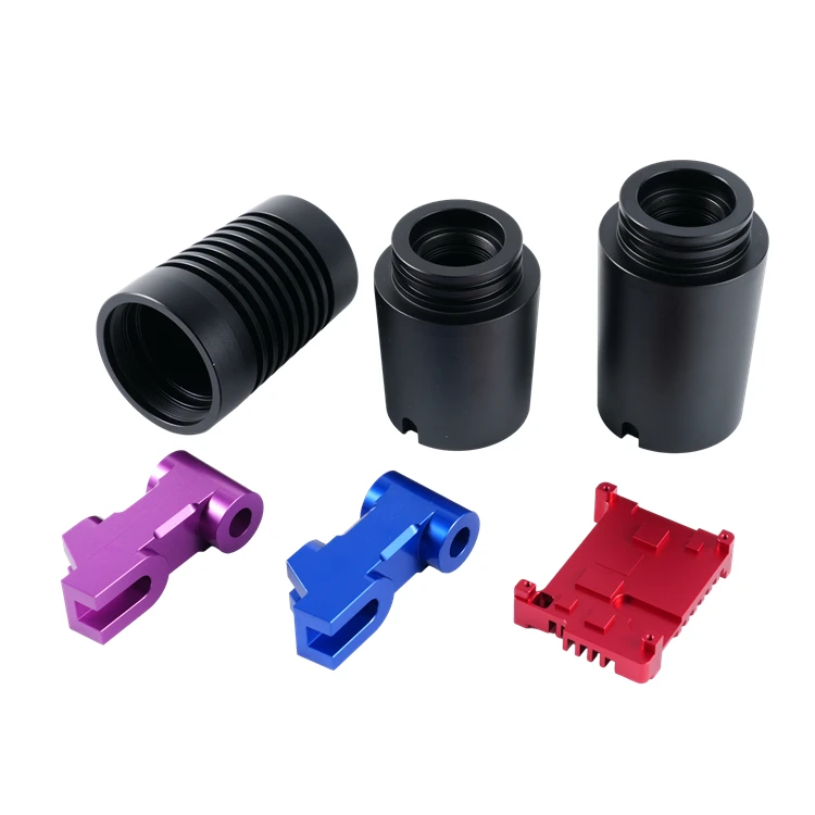 3 Axis 4 Axis CNC Machining Anodized Aluminum Custom Knuckles Lathe Turning and Milling Mechanical Parts
