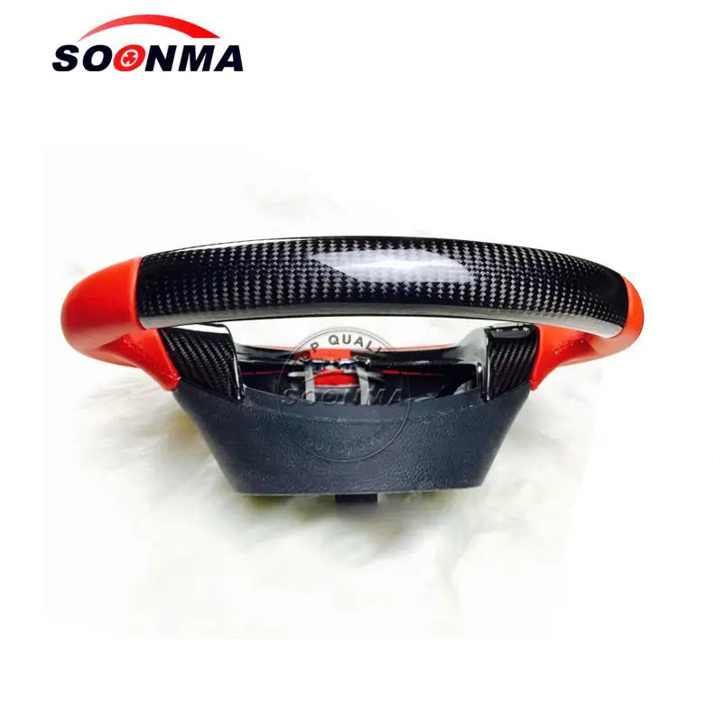 100% Real Carbon Fiber Steering Wheel New Gtr Suitable For Nissan 2007-2020 Gtr R35 Skyline R34