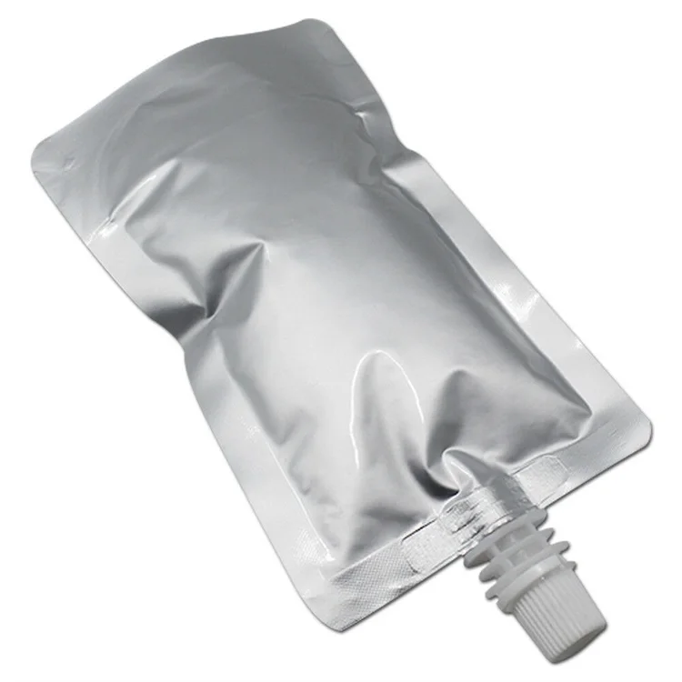 Custom corner spout aluminum foil stand up spout pouch for tomato sauce/ ketchup/mayonnaise/Jam/ milk /liquid packaging