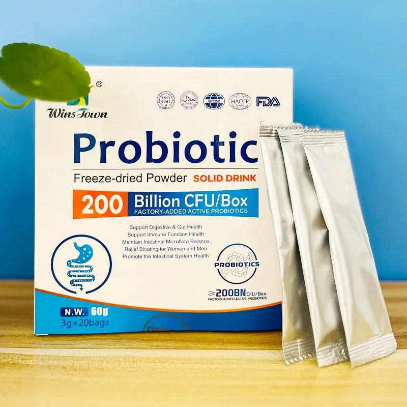 Winstown Probiotics Health Products Healthcare OEM Lactobacillus Probiotic Powder for Supplement