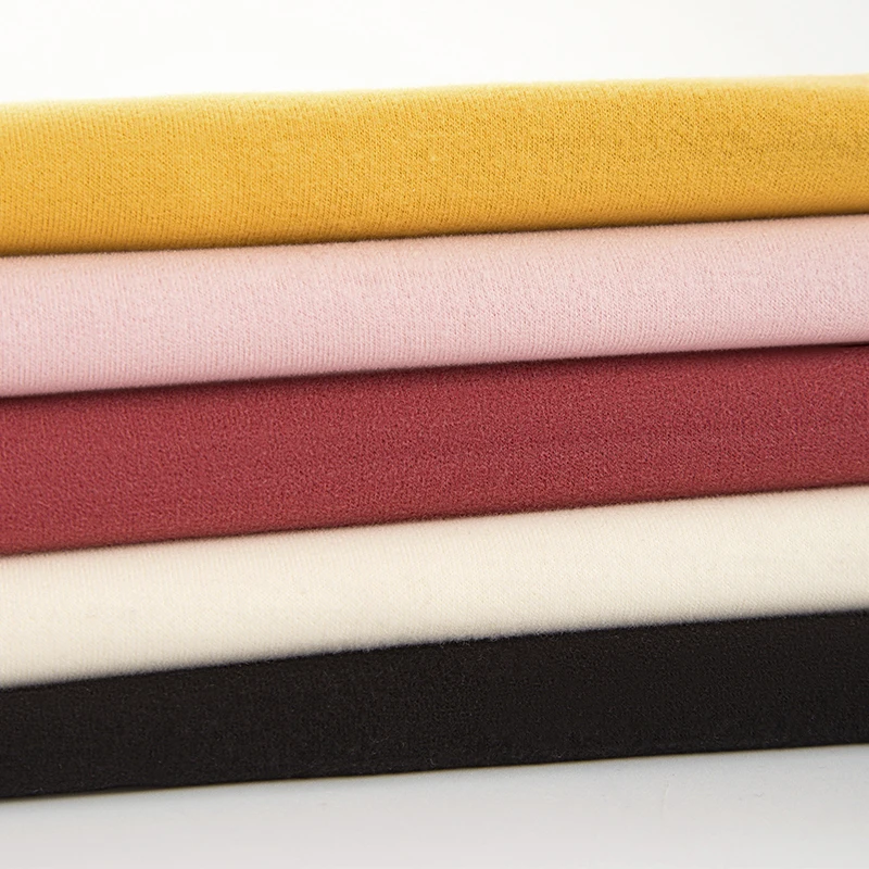 High quality environmentally friendly recycled ripstop acrylic cotton wool double-sided brushed fabric