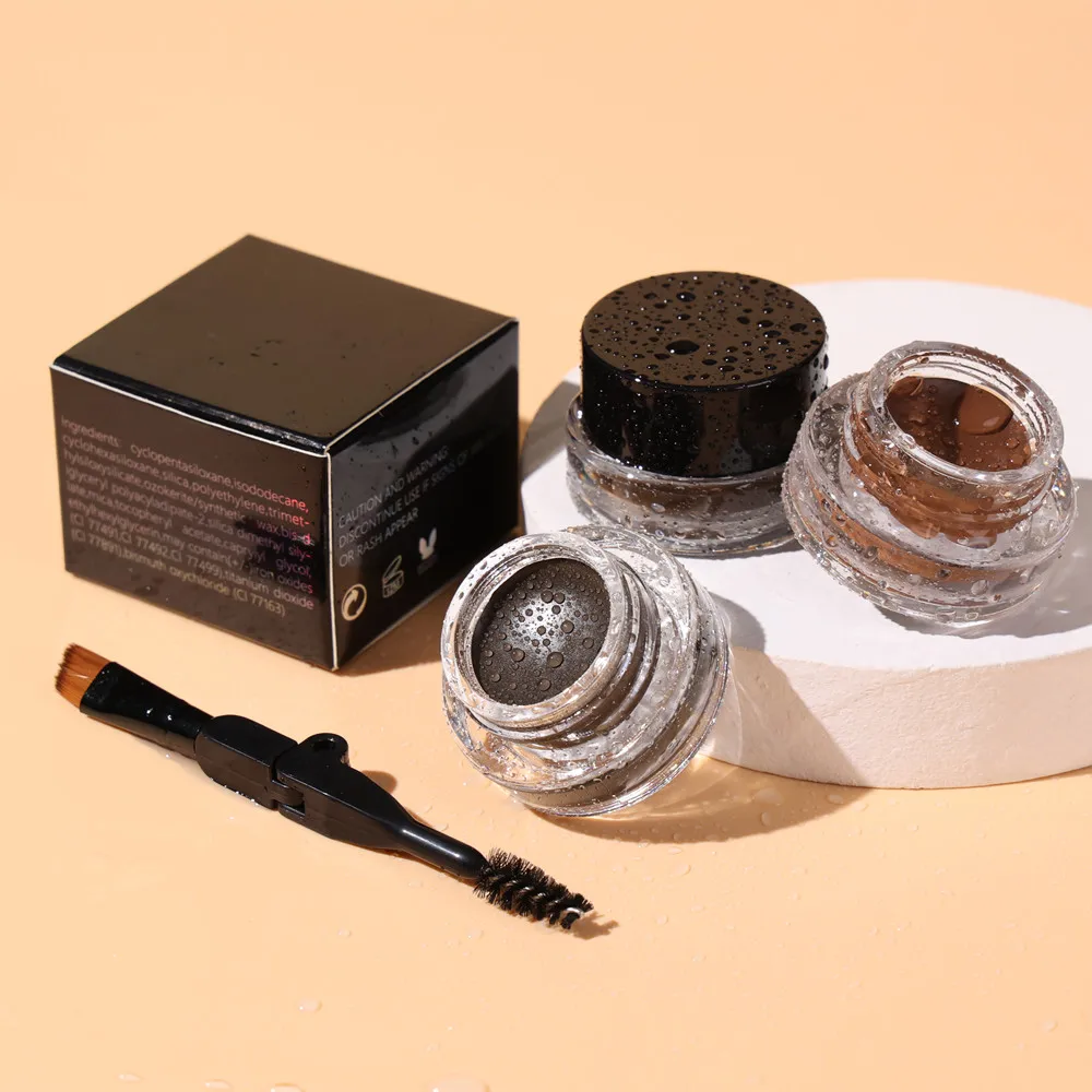 Wholesale Eyebrow Gel 10 Color Brow Makeup Waterproof Eyebrow Styling Gel Pomade For Eyebrow