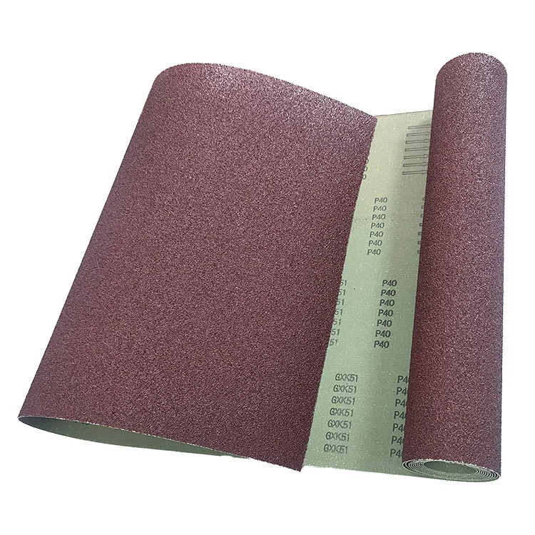 Hot Sale Aluminium oxide Jumbo Sanding Cloth Roll  GXK51 Abrasive Sandpaper Roll Emery Cloth Roll