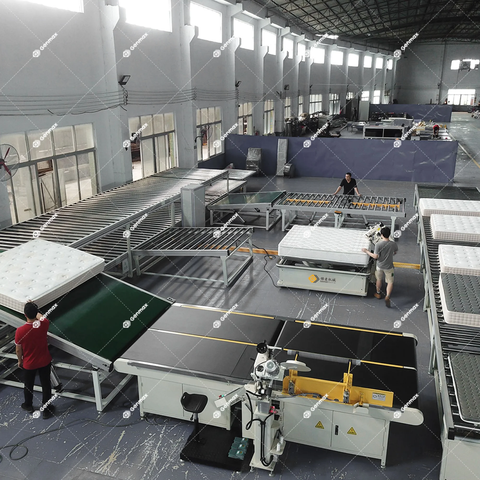 GENMAX 300U  Semi-automatic Mattress Tape Edge Mattress Machine