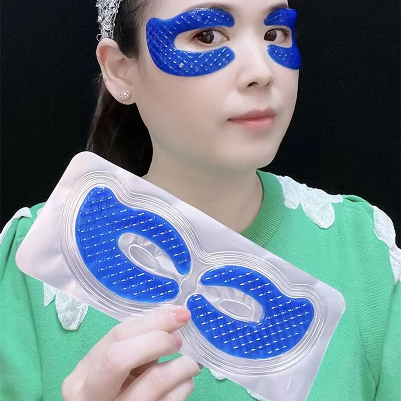 Wholesale Korean Skin Care Beauty Products Rich Hydrogel Deep Moisturizing Blue White Gold Pink Black Collagen Around Eye Mask