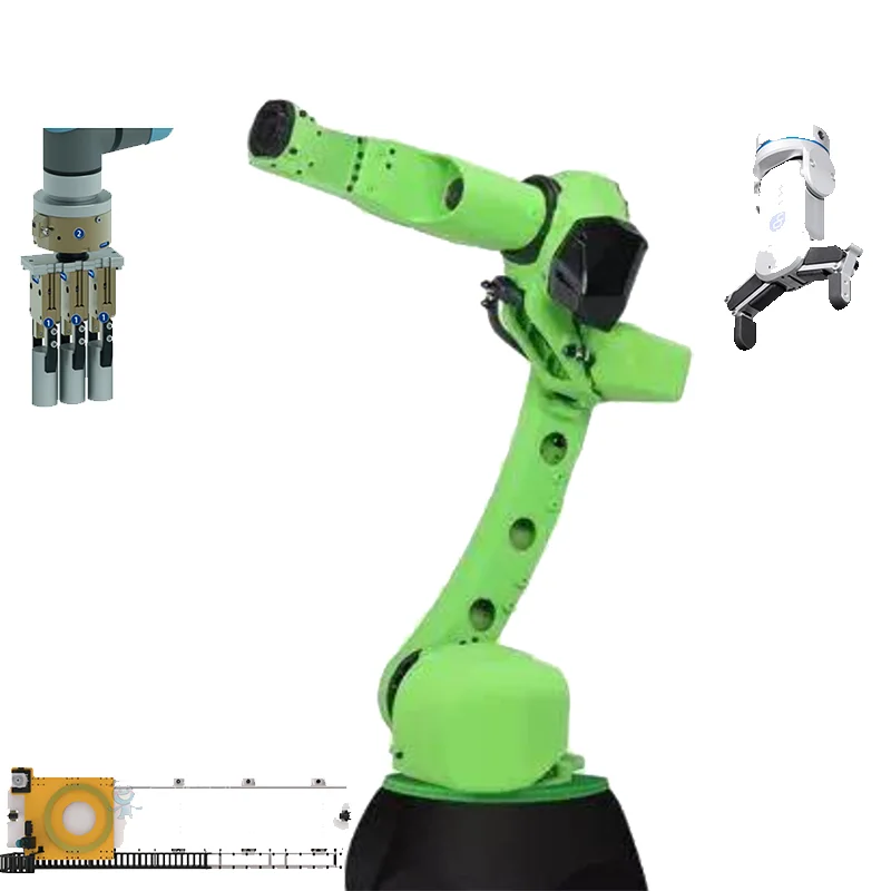 Japan Original FANUC Collaborative Robot CR-15IA Handling And Assembly Cobot Robot With RG2,RG6 OnRobot Gripper And Guide Rail