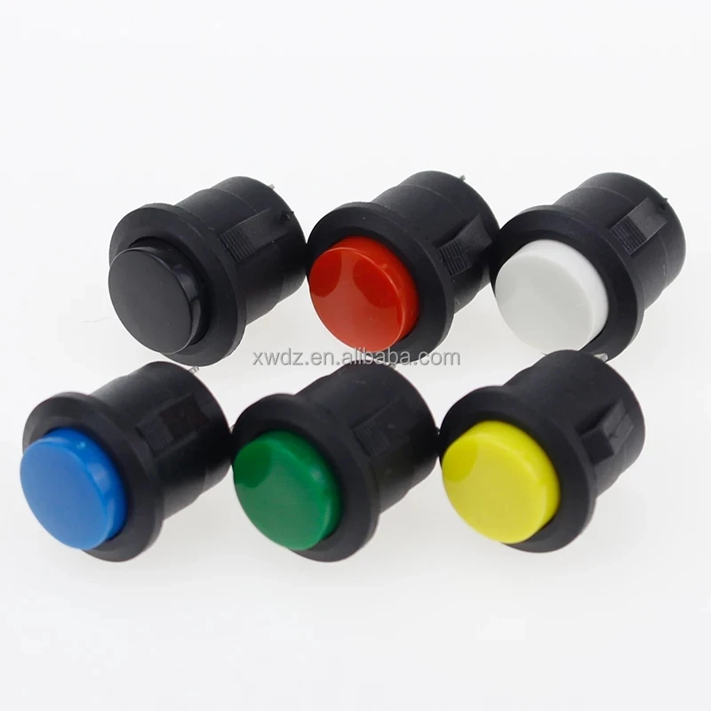 16 мм Сброс кнопочный переключатель круглый переключатель 6A 125V/3A 250VAC