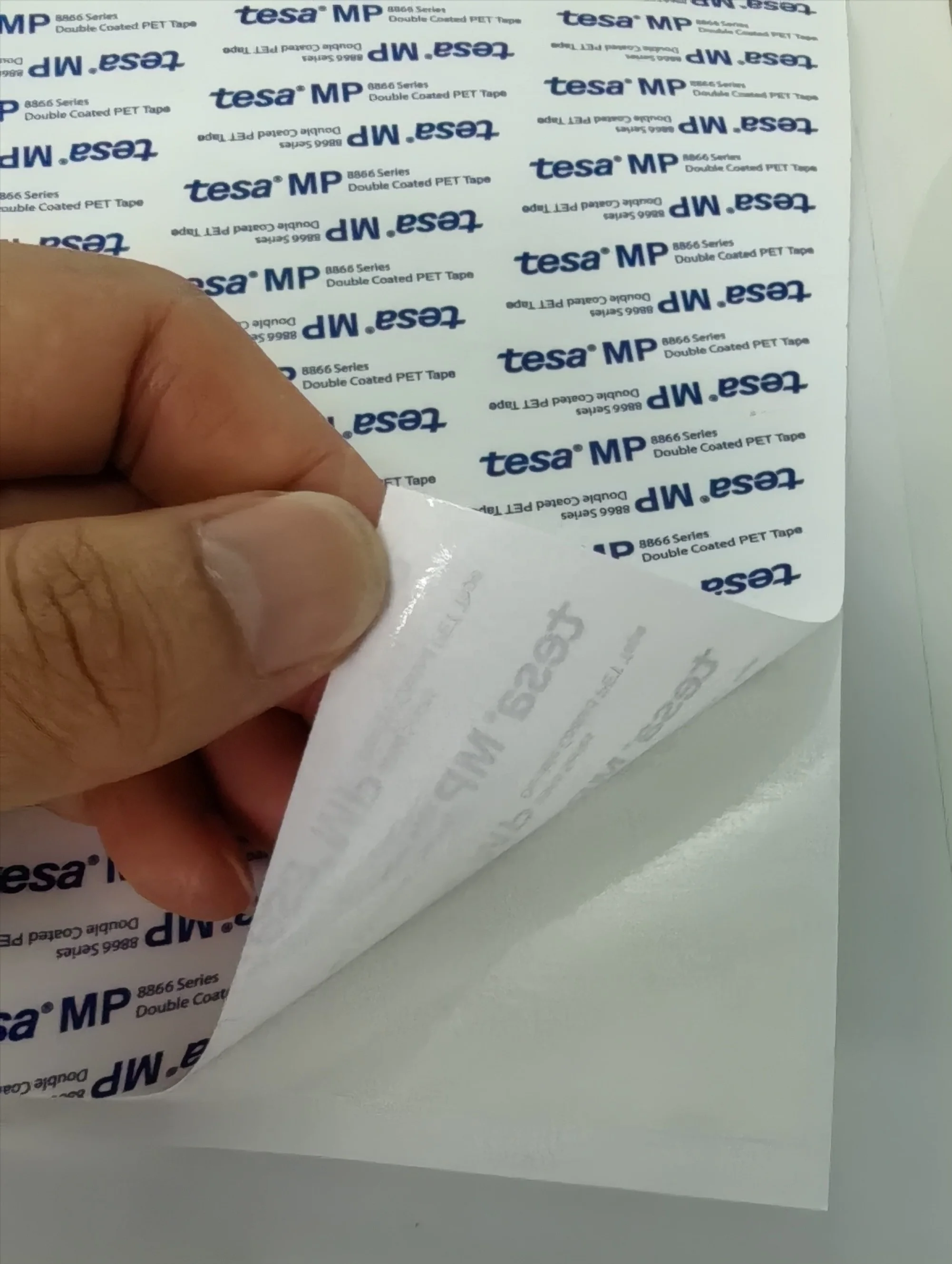 A4 Size Clear Self Adhesive Double Side PET Tape Tesa 88663 MP PET Double Coated Tape