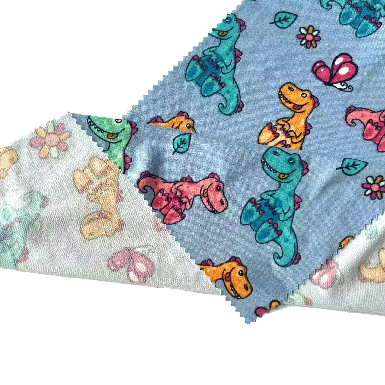 Brushed Printing DTY 2 SIDE BRUSHED Fashion Printed Dress Fabric Sleepwear Soft Plain customized Fabrics