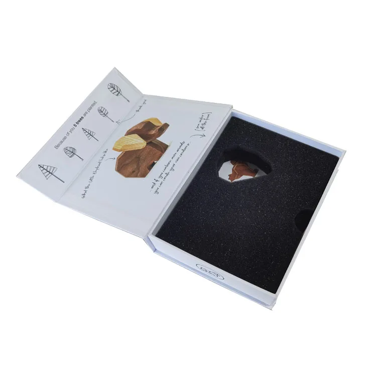 Custom luxury magnetic paper packaging box Bottle Cosmetic Candle Paper Jars Box for jar