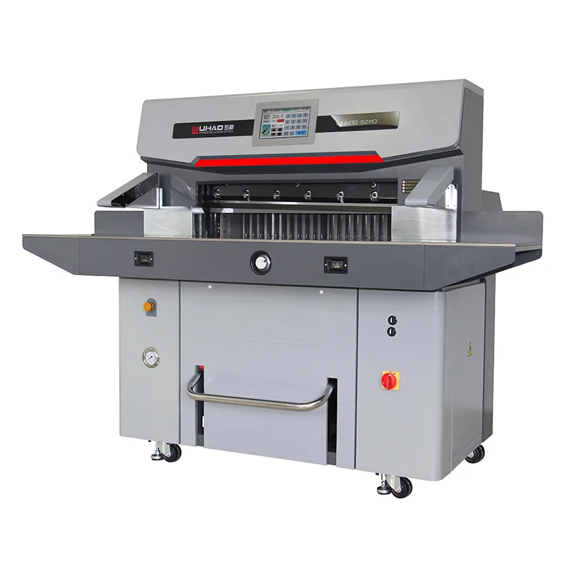 Wuhao 920mm 9211D hydraulic paper cutting machine for Precise Paper Cutting