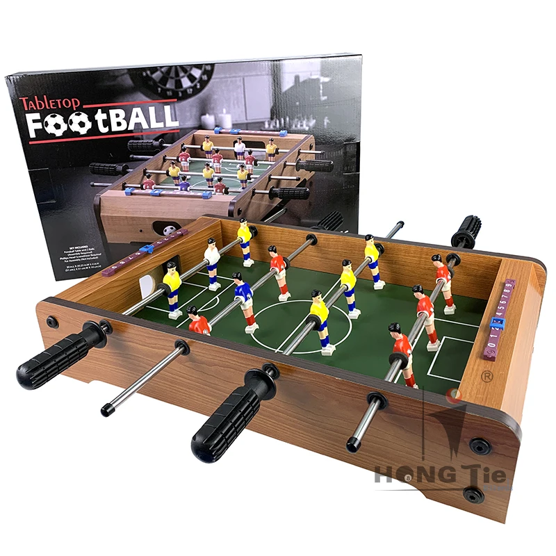 Hongjie Billiards Factory Wholesale Mini Foosball Table Soccer Table