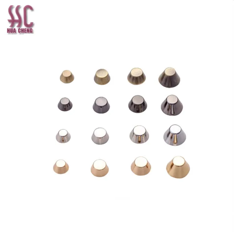 Zinc alloy  bucket metal rivet garment accessories studs bag hardware decoration handbag bottom rivets