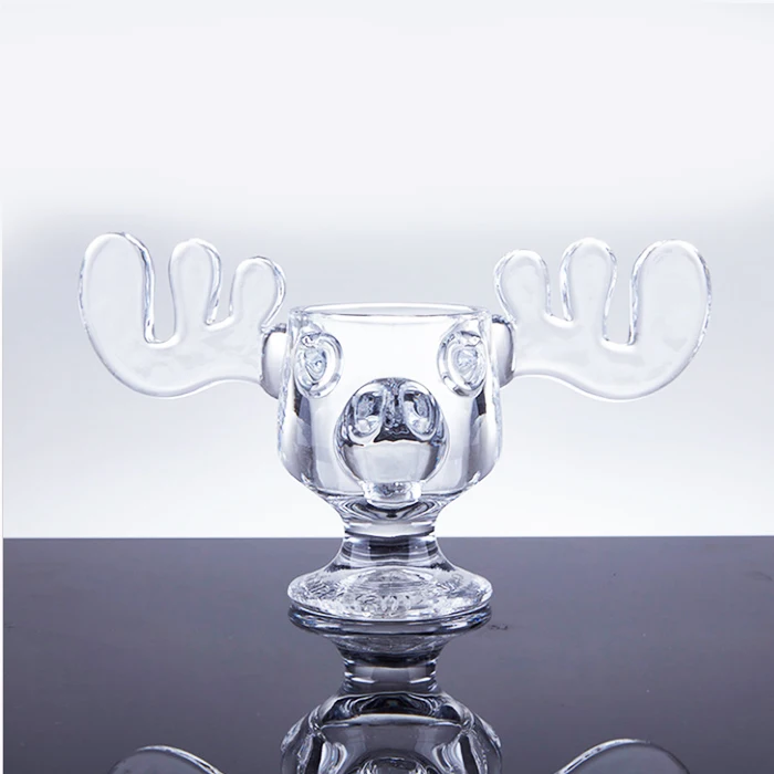 
christmas vacation moose reindeer mugs transparent glass mug 