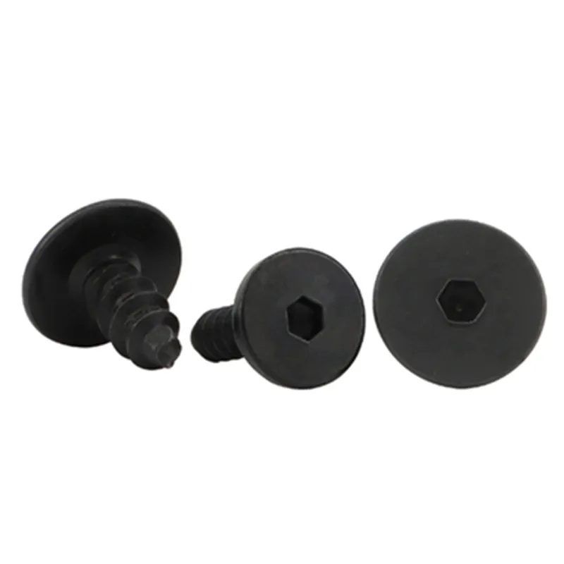 Stainless Steel Plain Allen Key L Key Screw Ultra Low profile Hex Socket Thin Head Cap Screw