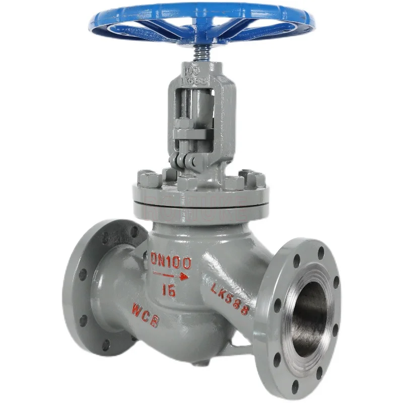J41H-40C  GB Standard  Carbon Steel WCB Flange  Manual Globe Valve