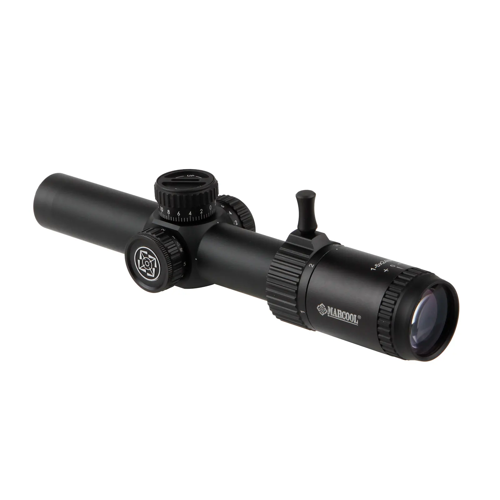 MARCOOL ALT 1-5x24 Lockable IR Scope Adjustable Magnification With Illuminated Reticle For Enhanced Accuracy In Low Light