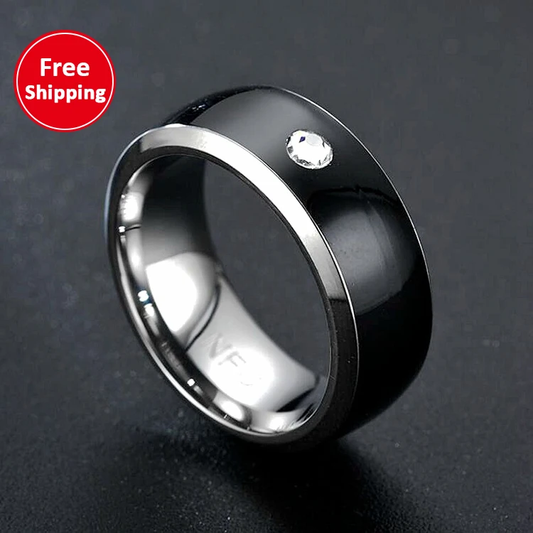 Wholesale 2021 fashion mobile phone smart tag access control stainless steel nfc