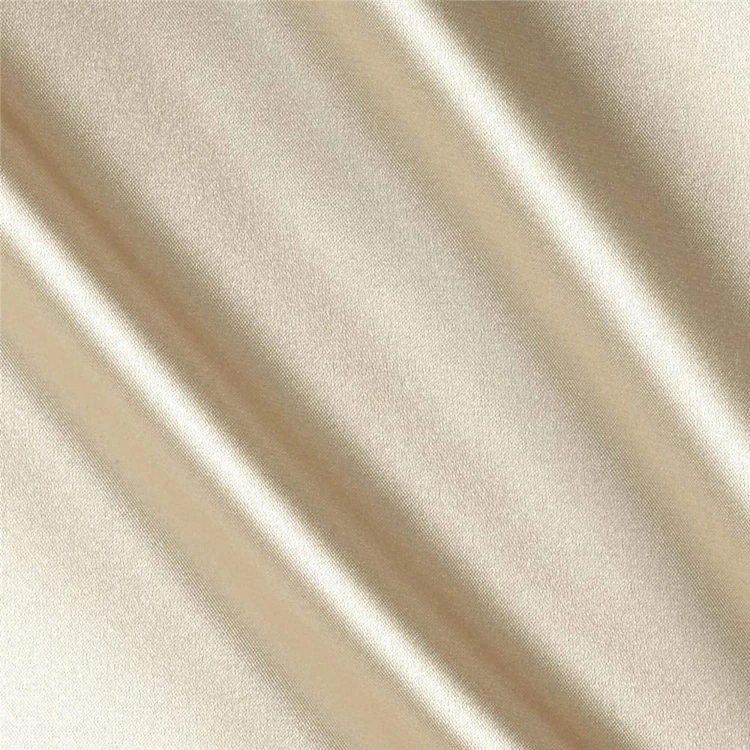 Custom Color White pink Black 70gr Satin Fabrics by the Roll Polyester Satin Fabric Roll for Bedding