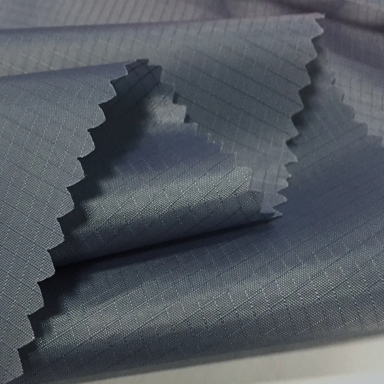 40D Waterproof PU coating Rip stop Ripstop Nylon Fabric for parachute and Hammock