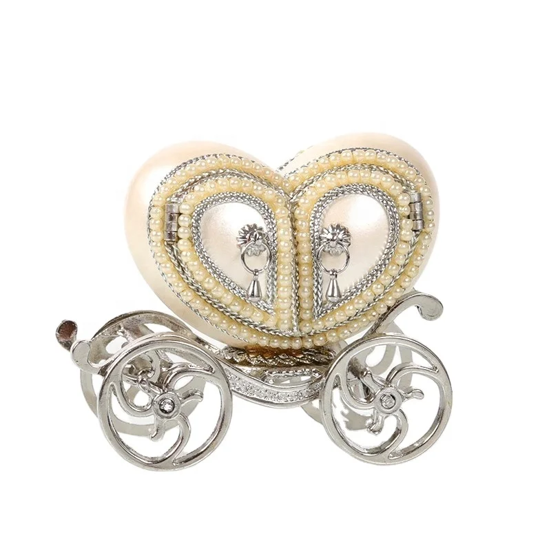 New beautiful high quality egg carving custom jewelry box