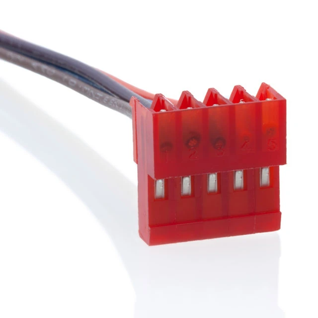 2-wire connector AMP TE IDC 2.54mm pitch electronic connector 643813 connector cable assembly