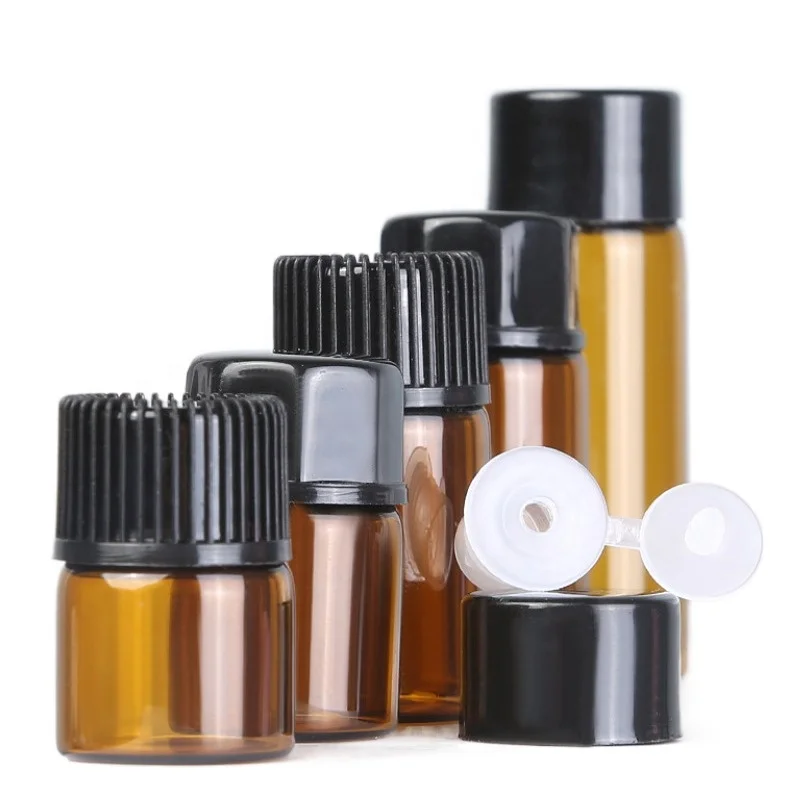 Manufacturer of 1/4 dram glass sample vials 1ml sample vial with Orifice Reducer high quality no leak