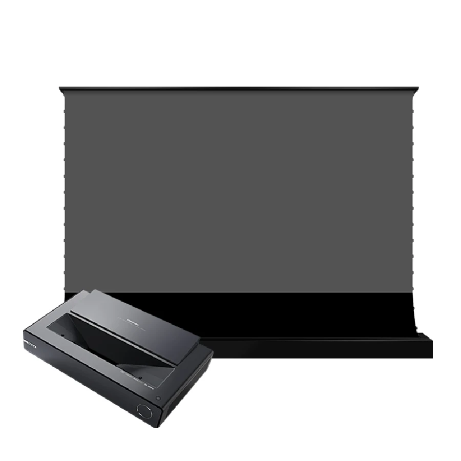 HISENSE лазерный кинотеатр PX1-PRO трихрома кинопроектор vidstorm S Pro Электрический Натяжной напольный проектор экран