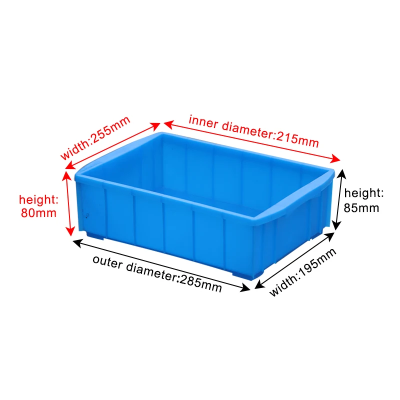 LK Various Models Collapsible Plastic Turnover Crate Multifunctional Parts Storage and Arrangement Box