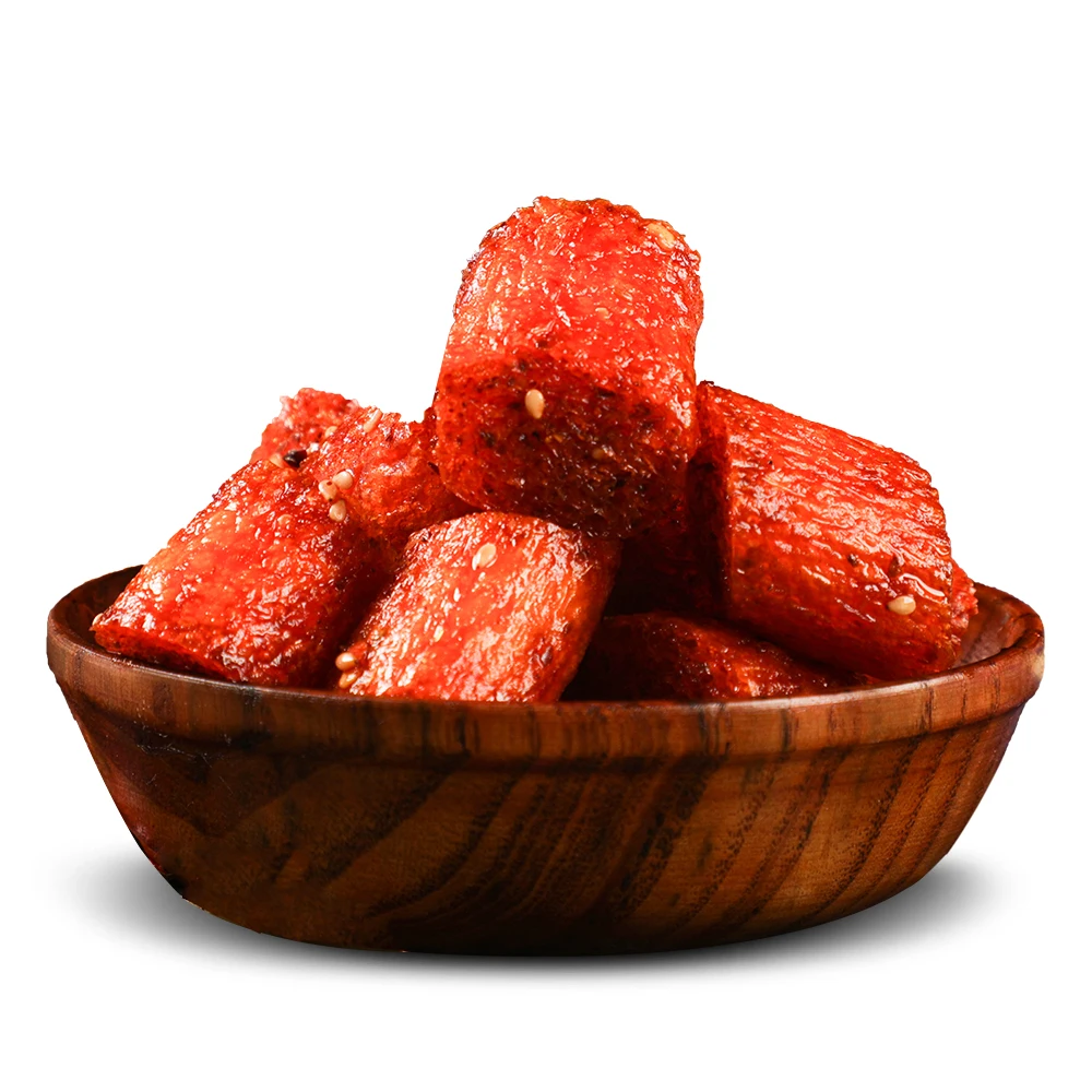 HACCP Certificate Factory Hot Sells 32g Net Red Vegan Sausage Seasoning Powder Chinese Spicy Strips