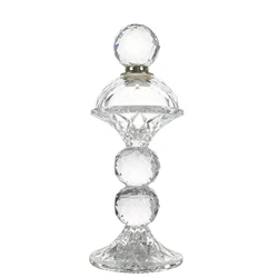 Good quality crystal aroma burner Arabic style handhold glass censer for home decor
