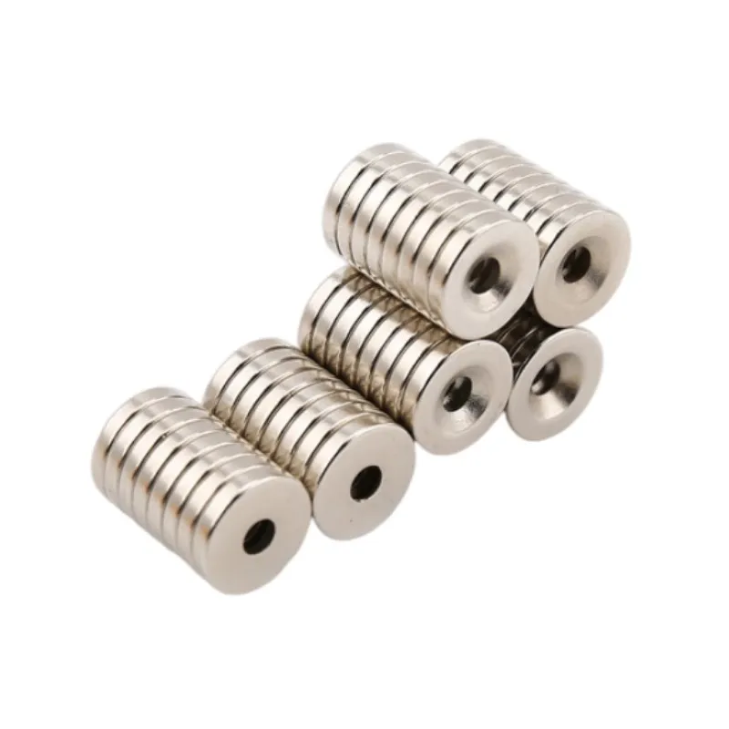 Manufacturer Custom Rare Earth Round NdFeb Magnets Permanent Super Strong Disc N52 Neodymium Magnet for Sale