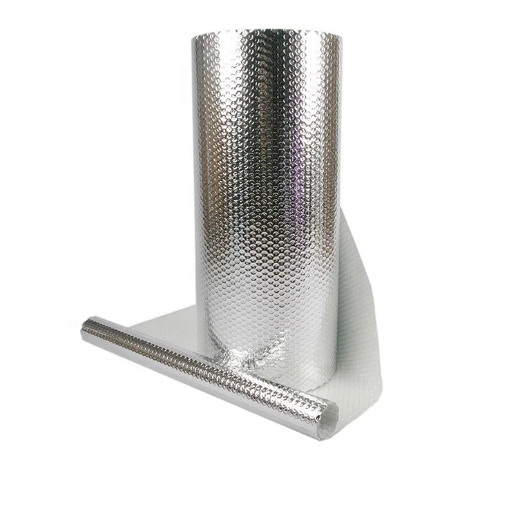 Aluminum foil air bubble thermal insulation materials bubble film aluminum foil wrap