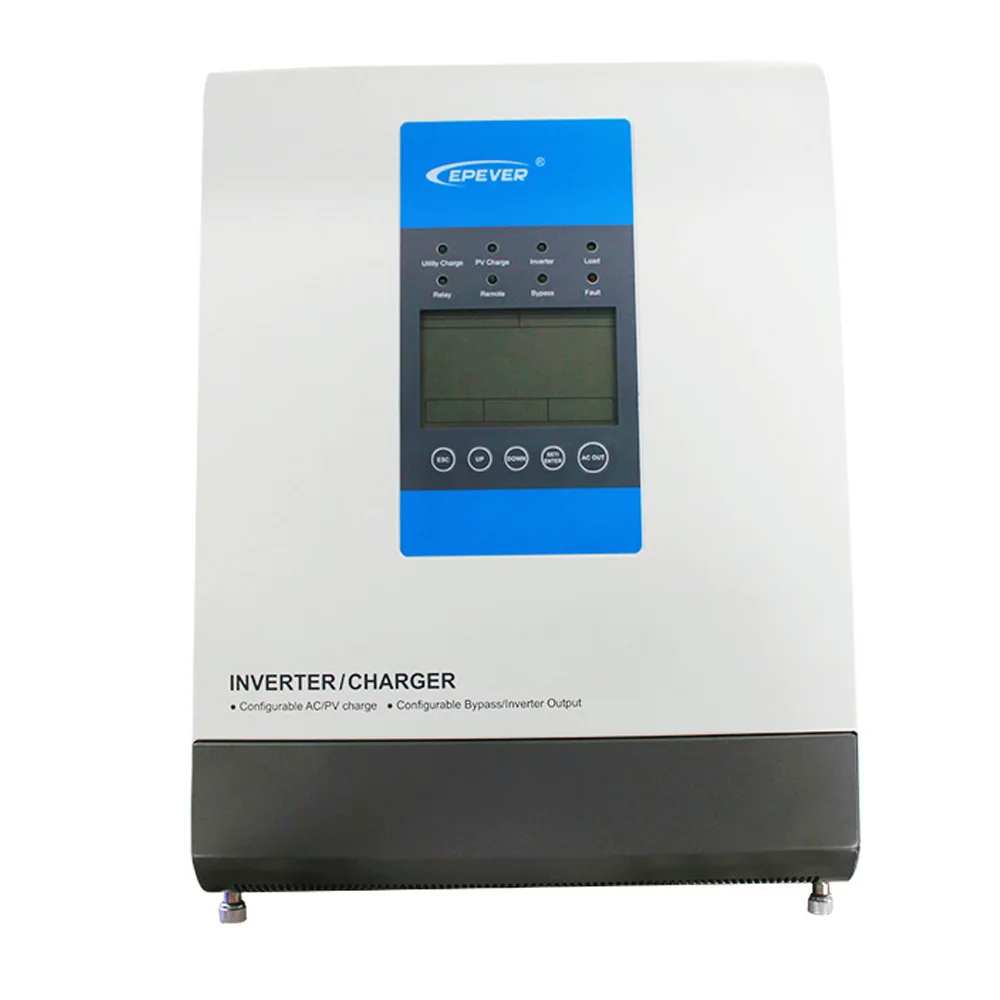 EPEVER UP3000-M2142 UP3000-M3322 24V 48V до 220V/230V Чистая синусоида Инвертор 3000 Вт инвертирующий усилитель мощности с mppt контроллер