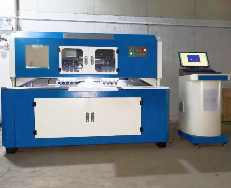 CNC leather punching machine for shoe bag clothing industrial automatic leather perforation machine