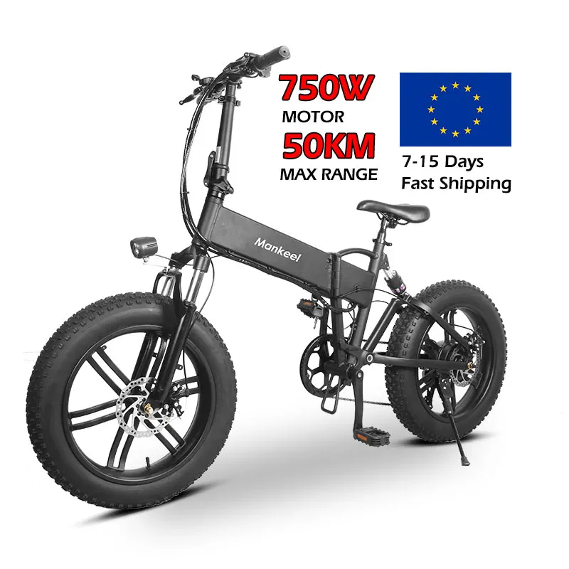 Mankeel UK MK011  Fat Tyre Brand New Ebike For Adults Off Road Motorized Lithium Battery electric Bicycle