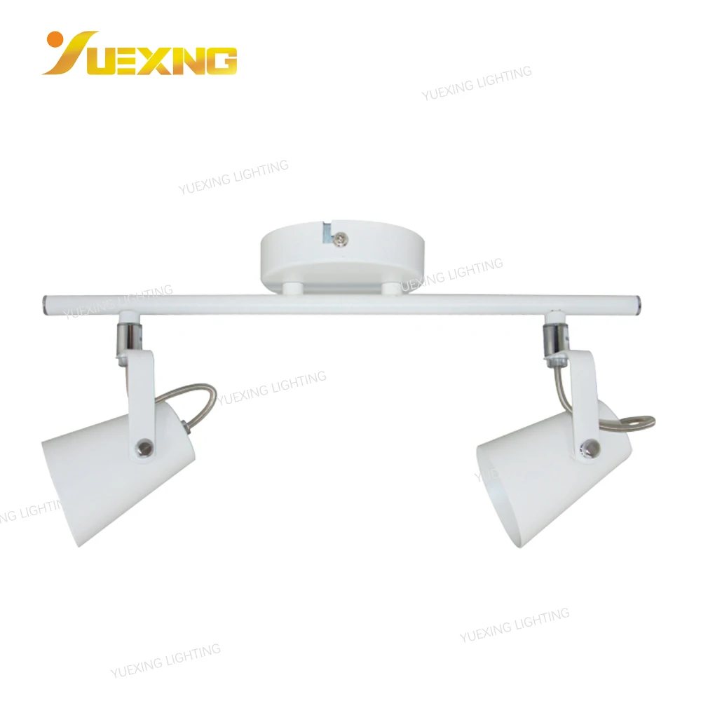 Unique Design Single Holder Iron Indoor Round White Halogen Bulb GU10 Wall Lamp Spot Light