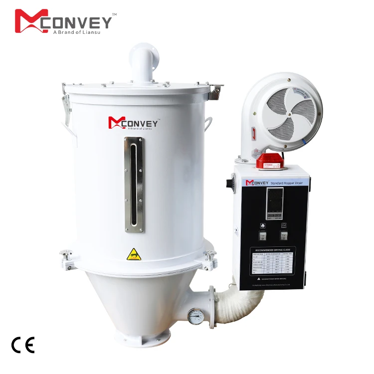 Пластиковый гранулят 100 кг бункер сушилка и автоматический погрузчик для Eva