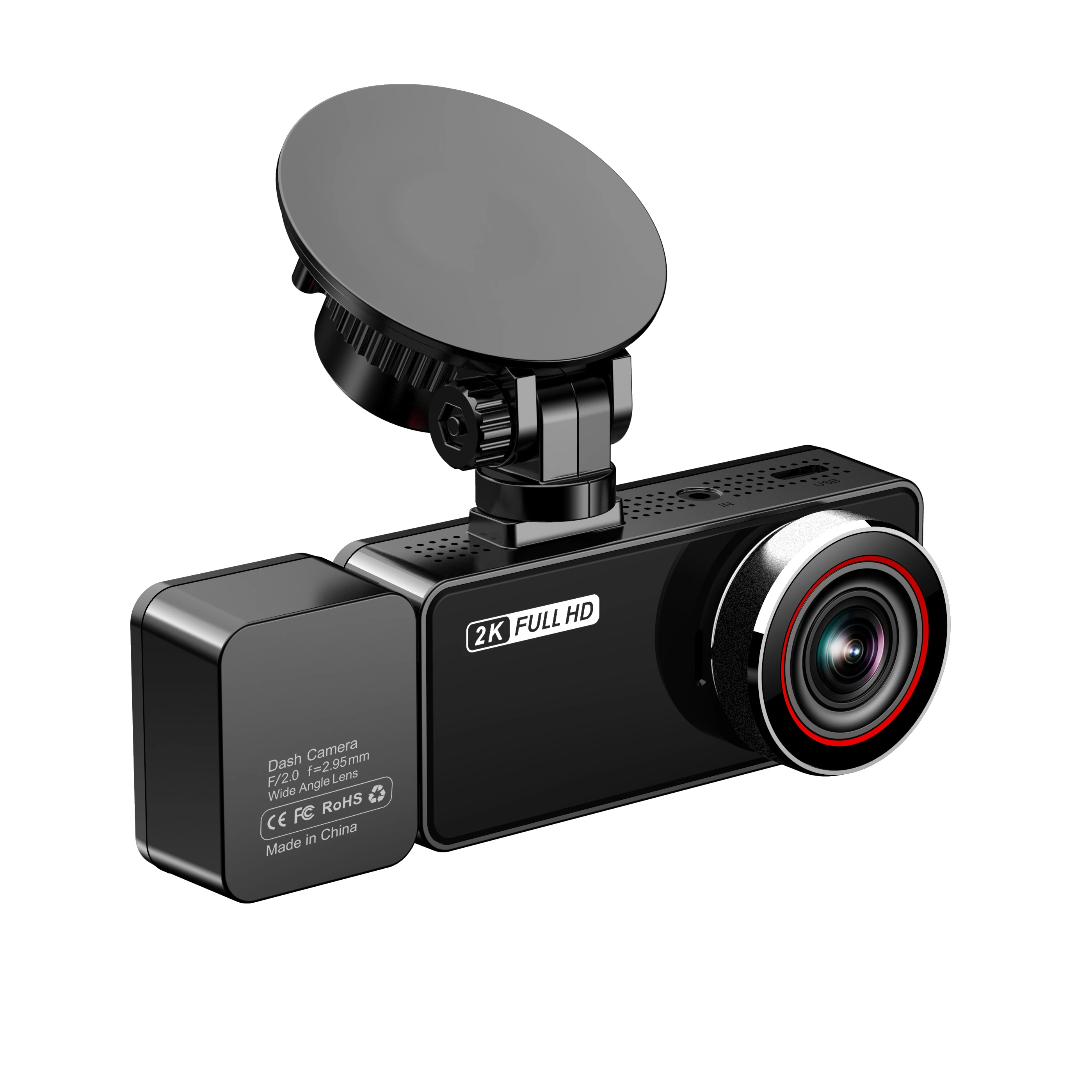 Автомобильный видеорегистратор с двумя объективами