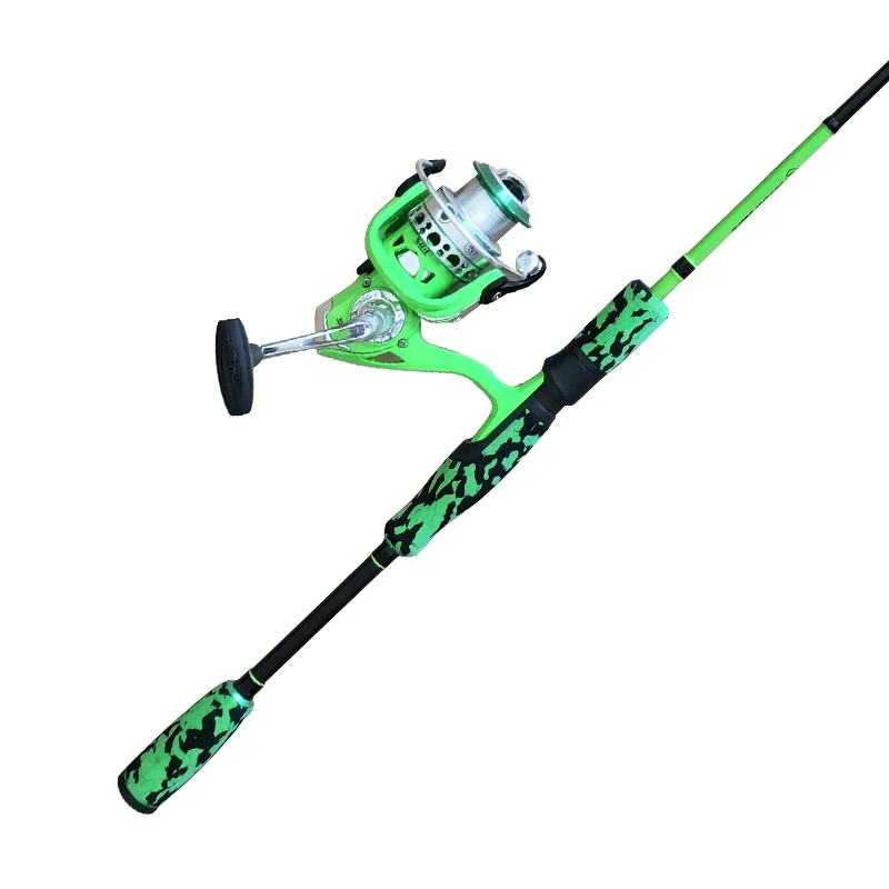 Weihai double winner spinning casting rod reel set