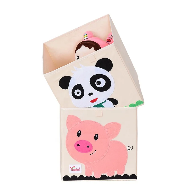 Safety Material Large Capacity Toy Room Storage Sewn fabric Kids Toys Organizer & Storage